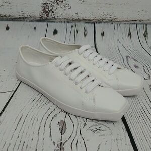 JC Play by Jeffrey Campbell rhythm white leather sneakers NEW 7